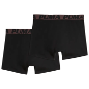 Muške bokserice Puma Striped Elastic Boxers 2P black