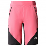 Ženske kratke hlače The North Face Stolemberg Alpine Slim Straight Short ružičasta/crna