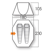 Šator Vango Pop 200DS