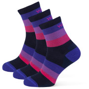 Čarape Warg Happy Merino W Mixed Stripes 3 pack