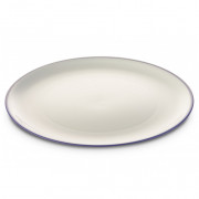 Tanjur Omada SANALIVING Dinner Plate 24xh2cm bijela/ljubičasta