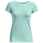 Ženska funkcionalna majica Under Armour HG Armour SS svijetlo plava Sea Mist / / Metallic Silver