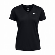 Ženska funkcionalna majica Under Armour Tech SSV - Solid crna Black/White