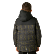 Dječja zimska jakna Regatta Lofthouse Black/Distress Camo