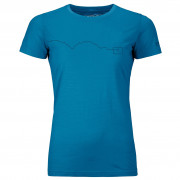 Ženska termo majica Ortovox W's 120 Tec Mountain T-Shirt plava