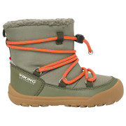 Dječje zimske cipele Viking Outdoor Footwear Birch Barefoot Warm WP Pull-on Olive masine Olive