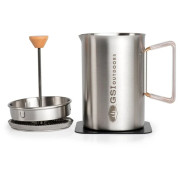 Cjedilo za protisnuti kave GSI Outdoors Glacier Stovetop JavaPress srebrena silver