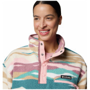 Ženska dukserica Columbia Helvetia™ II Printed Cropped Half Snap