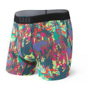 Bokserice Saxx Quest Boxer Brief Fly crvena/siva GreenVividForest