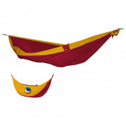 Ležaljka za drvo-baštu Ticket to the moon King Size Hammock crvena/žuta Burgundy/DarkYellow