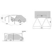 Zaklon Easy Camp Lom Tri Canopy