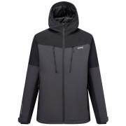 Muška zimska jakna Regatta Highton Stretch Padded Jacket crna/siva Ash/Black
