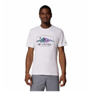 Muška majica Columbia Path Lake™ Graphic Tee II bijela/ljubičasta White, Brush With Nature