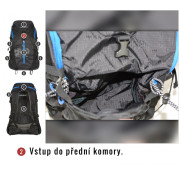 Ruksak Husky Salmon 30 l