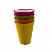 Set plastičnih čaša Omada Sanaliving Trumblers Set 4 ks mješavina boja