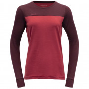 Ženska funkcionalna majica Devold Norang Merino 150 Shirt crvena/ružičasta