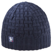 Pletena kapa od merino vune Kama A112 plava Darkblue