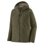 Muška jakna Patagonia M's Insulated Boulder Fork Rain Jkt zelena Basin Green