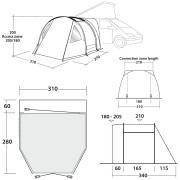 Šator za kamper Easy Camp Shamrock