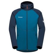 Muška jakna Mammut Aconcagua ML Hooded Jacket Men plava Deep Ice-marine