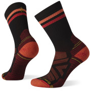 Ženske čarape Smartwool W Performance Hike Lght Cshn Tb Strp Crw crna/crvena Black