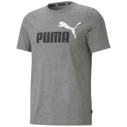 Muška majica Puma ESS+ 2 Col Logo Tee siva Gray