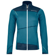 Ženska dukserica Ortovox Fleece Light Jacket W plava mountain blue