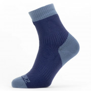 Čarape SealSkinz WP Warm Weather Ankle Lenght siva/crna Black/Grey