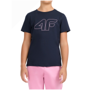 Dječja majica 4F Tshirt F3602 Navy tamno plava Navy