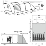 Šator Easy Camp Palmdale 600