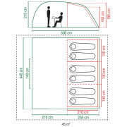 Obiteljski šator Coleman Vespucci 6
