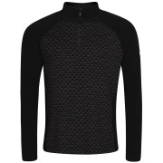 Muške funkcionalne majice Zulu Merino 240 Zip Long crna Black