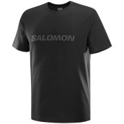Muška majica Salomon Logo SS TEE M crna Deep Black
