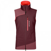 Ženski prsluk Ortovox W's Pala Light Vest crvena