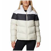 Ženska zimska jakna Columbia Puffect™ II Colorblock Jacket bijela/crna Dark Stone, Black, White