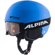 Dječja skijaška kaciga Alpina Zupo Set (+Piney) plava