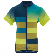 Dječji biciklistički dres Silvini Mazzani plava/žuta