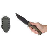 Nož Acta non verba M311 Spelter Elmax DLC/Olive/olive