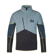 Muške funkcionalne majice dugih rukava Hannah Niro Hz tamno plava silver blue/anthracite mel