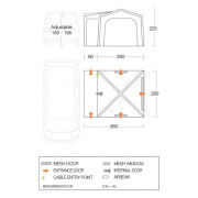 Šator za kamper Vango Agora Air VW