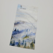 Višenamjenski šal High Tail Designs Hiking Gaiter Foggy Forest