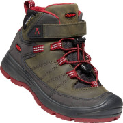 Dječje cipele Keen Redwood MID WP C crvena/siva SteelGray/RedDahlia
