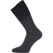 Čarape Lasting WRM siva/crna