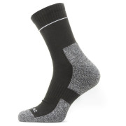 Čarape SealSkinz Morston crna/siva black/grey