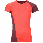 Ženska termo majica Ortovox W's 120 Cool Tec Fast Upward T-Shirt crvena