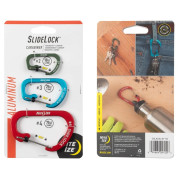 Set karabinera za penjanje Nite Ize SlideLock Aluminium