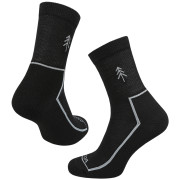Čarape MOOA Merino Forest crna Black