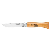 Sklopivi nož Opinel N°06 Carbon Viroblock, blister prirodno