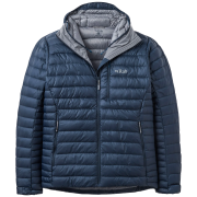 Muška jakna Rab Microlight Alpine Down Hoody plava Galaxy Blue