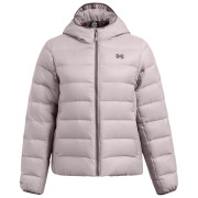 Ženska jakna Under Armour Legend Down Hooded Jacket bež GRY